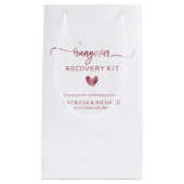 Schattigee Hart Kalligrafie Trouwkater Kit Klein Klein Cadeauzakje (Voorkant)