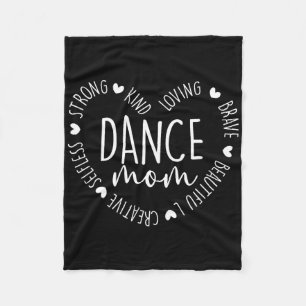 Schattigee Hartdans Moeder Trotse Danser Mama Dans Fleece Deken