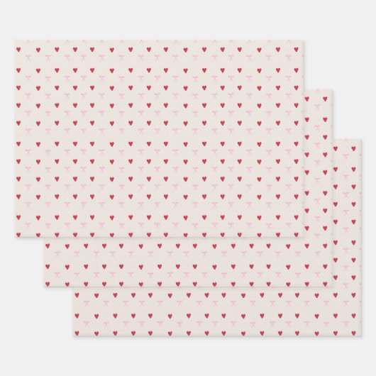 Schattigee harten en bogen inpakpapier vel (Set)