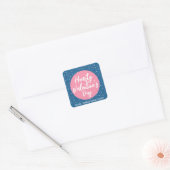 Schattigee Harten Valentijnse Sticker in het klasl (Envelop)