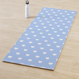 Schattigee Heart Pattern Rubber Yoga Mat