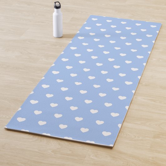 Schattigee Heart Pattern Rubber Yoga Mat (In situ)