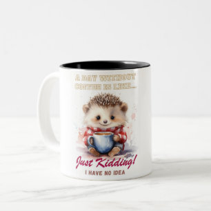 Schattigee Hedgehog Coffee Mok voor alle Koffielie