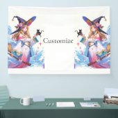 Schattigee heks Holding Black Cat Thunder_Cove Spandoek (Beurs)