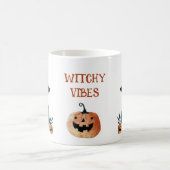 Schattigee Heks & Jack o Lantaarns Witchy Vibes Ha Koffiemok (Center)