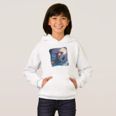 Schattigee heks met kattenhoodie (Voorkant volledig)