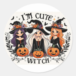 Schattigee heks Stickers