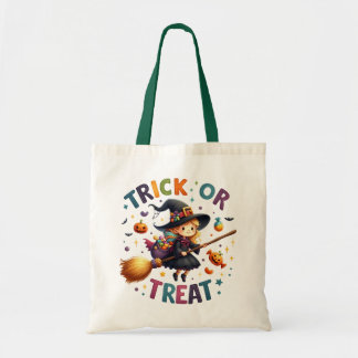 Schattigee heks Trick or treat tas