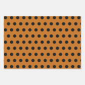 Schattigee heks verbrand Sinaasappel en zwarte Hal Inpakpapier Vel (Voorkant 2)