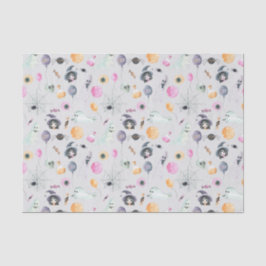 Schattigee heksengeest en spinnen tissuepapier