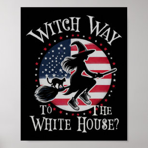 Schattigee Heksenweg Het Witte Huis Kamala Harris Poster