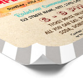 Schattigee helikopter thema flyer poster (Hoek)