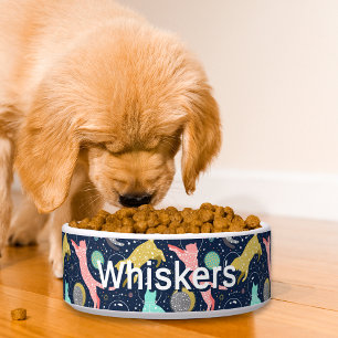 Schattigee hemelse mystieke ruimtekatten gepersona voerbakje