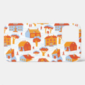 Schattigee herenhuizen:  Doodle Case-Mate iPhone Case (Achterkant (horizontaal))
