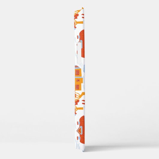 Schattigee herenhuizen:  Doodle Case-Mate iPhone Case (Achterkant / Rechts)