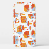 Schattigee herenhuizen:  Doodle Case-Mate iPhone Case (Achterkant)