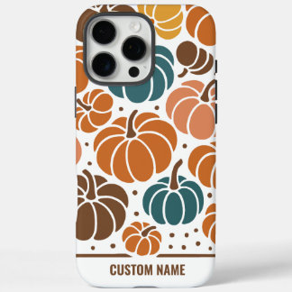 Schattigee Herfst Pompoen Aangepaste Naam Herfst iPhone 16 Pro Max Hoesje