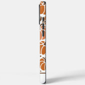 Schattigee Herfst Pompoen Aangepaste Naam Herfst Case-Mate iPhone Case (Achterkant / Links)