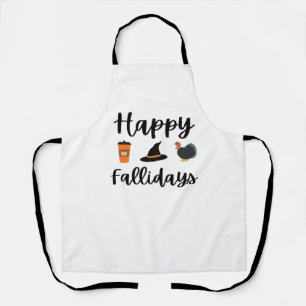 Schattigee Herfst seizoen Happy Falholidays Thanks Schort