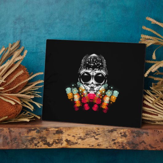 Schattigee Herfst Spider met Dewdrop Pet Fotoplaat (Zijkant)