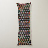 Schattigee Herfst Spider met Dewdrop Pet Pattern Lichaamskussen (Achterkant (Verticaal))