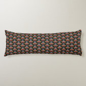 Schattigee Herfst Spider met Dewdrop Pet Pattern Lichaamskussen (Voorkant)