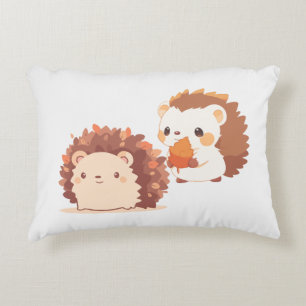 Schattigee herfstegels - Kawaii Herfst Forest Anim Accent Kussen