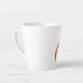 Schattigee herfstegels - Kawaii Herfst Forest Anim Latte Mok (Linkerhoek)