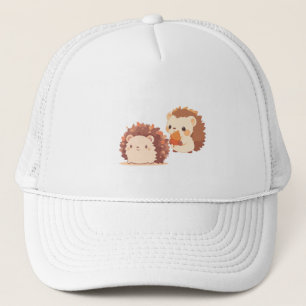 Schattigee herfstegels - Kawaii Herfst Forest Anim Trucker Pet