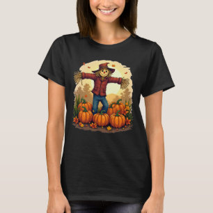 Schattigee herfstkleuren Halloween Thanksgiving T- T-shirt