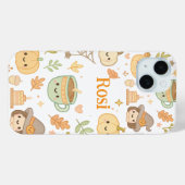 Schattigee herfstpompoen iPhone-hoesje - gepersona Case-Mate iPhone Case (Achterkant (horizontaal))