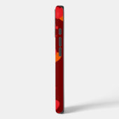 Schattigee herhalende hart iPhone / iPad case (Achterkant / Links)