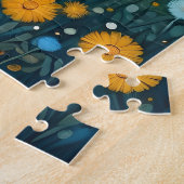 Schattigee hertenbloemen weide fantasie legpuzzel (Zijkant)