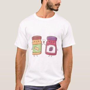Schattigee High Five Peanut Butter en Jelly T-shirt
