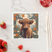 Schattigee Highland Koe Servet (Insitu)