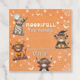 Schattigee Highland Koeien Moodifull Halloween Ver Bedankjes Labels