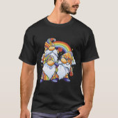 Schattigee Hippie Gnomes T-shirt (Voorkant)