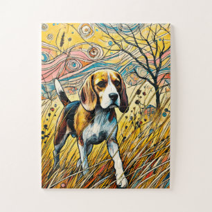 Schattigee hond 30 stuk Kinder puzzel Legpuzzel