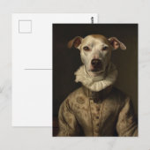 Schattigee hond briefkaart (Voorkant / Achterkant)