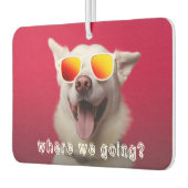 Schattigee Hond Foto Auto Luchtverfrisser (Links)