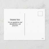 Schattigee Hond Shihtzu Santa Pet Kerst Bedankt Feestdagenkaart (Achterkant)