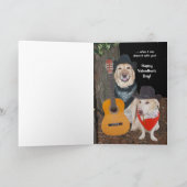  Schattigee hond Valentijn Feestdagen Kaart (Binnen)