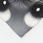 Schattigee hond van Schnauzer Animal Pattern Fleece Deken (Hoek)