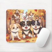 Schattigee hondenmousepad muismat (Met muis)