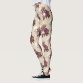 Schattigee hondjes knuffelen leggings (Links)