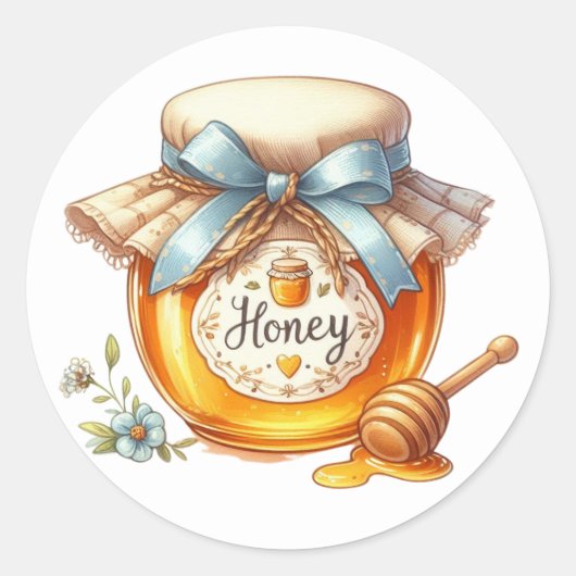 Schattigee Honing Stickers (Voorkant)