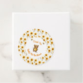 Schattigee honingbij Beer Ba-Bee Shower Bedankjes Labels (In situ)