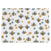 Schattigee Honingbijen & Bloemen Wildbloemen Groot Cadeauzakje (Voorkant)