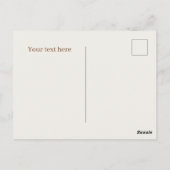 Schattigee honingmakers leveranciers voegen tekst briefkaart (Achterkant)
