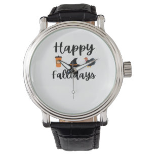 Schattigee Hoogland Koe Herfst Herfst Girly Thanks Horloge